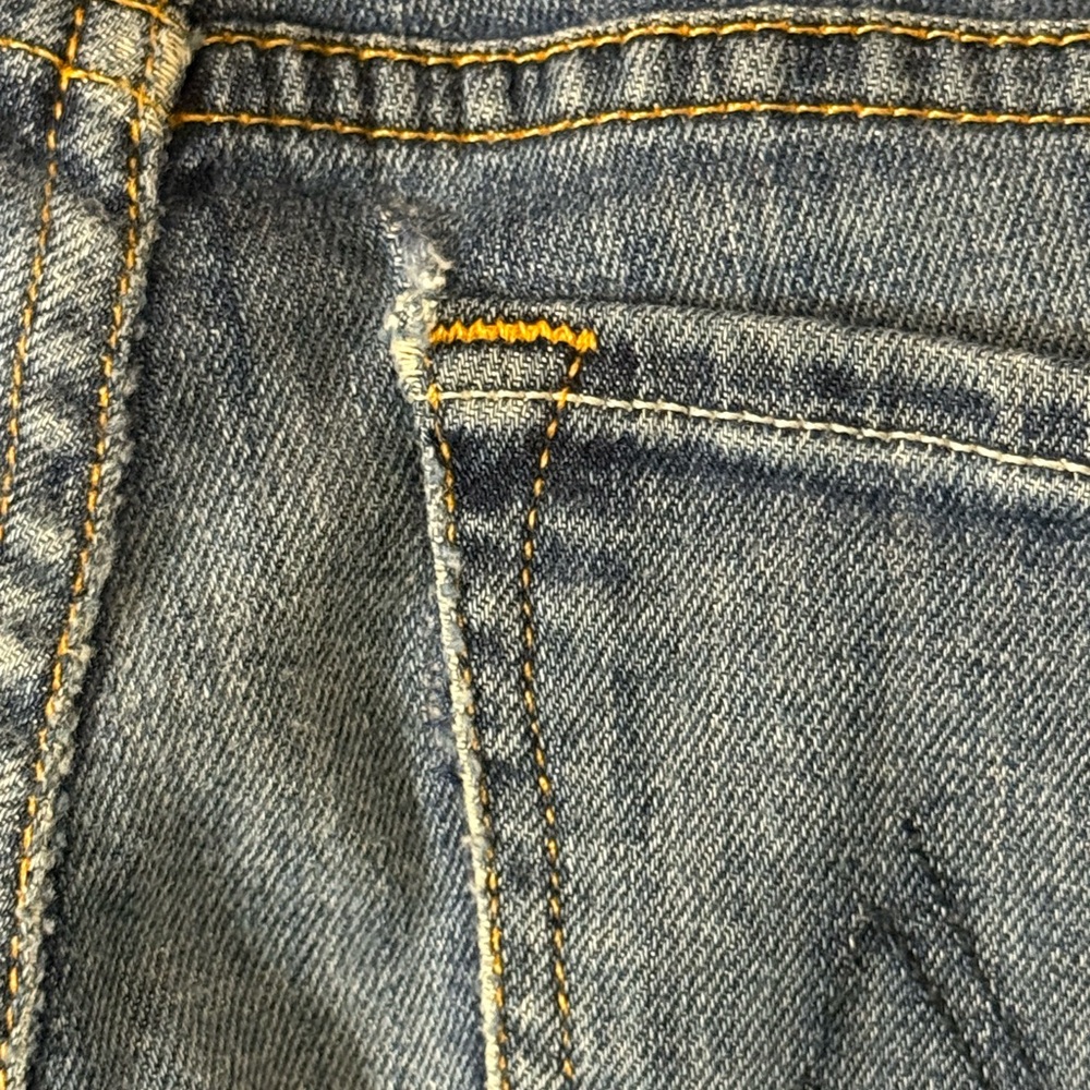 MOTHER Skinny Blue Denim Jeans -size 26 - Picture 16 of 16